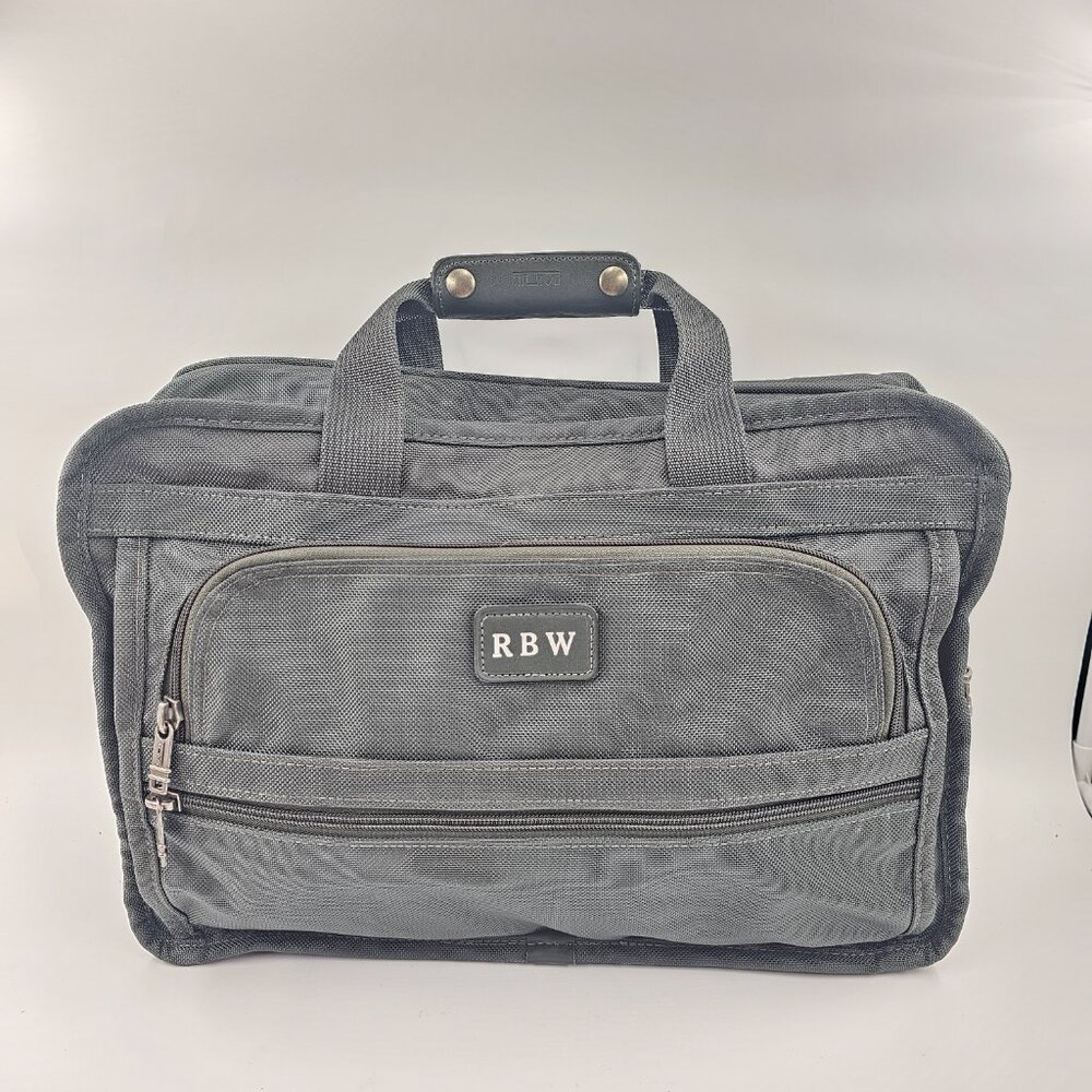 Tumi Carry On No Shoulder strap Gree